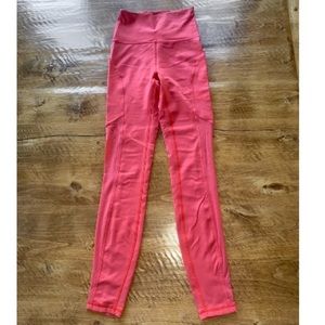 Nulu Mesh Panels High-Rise Pant 31”